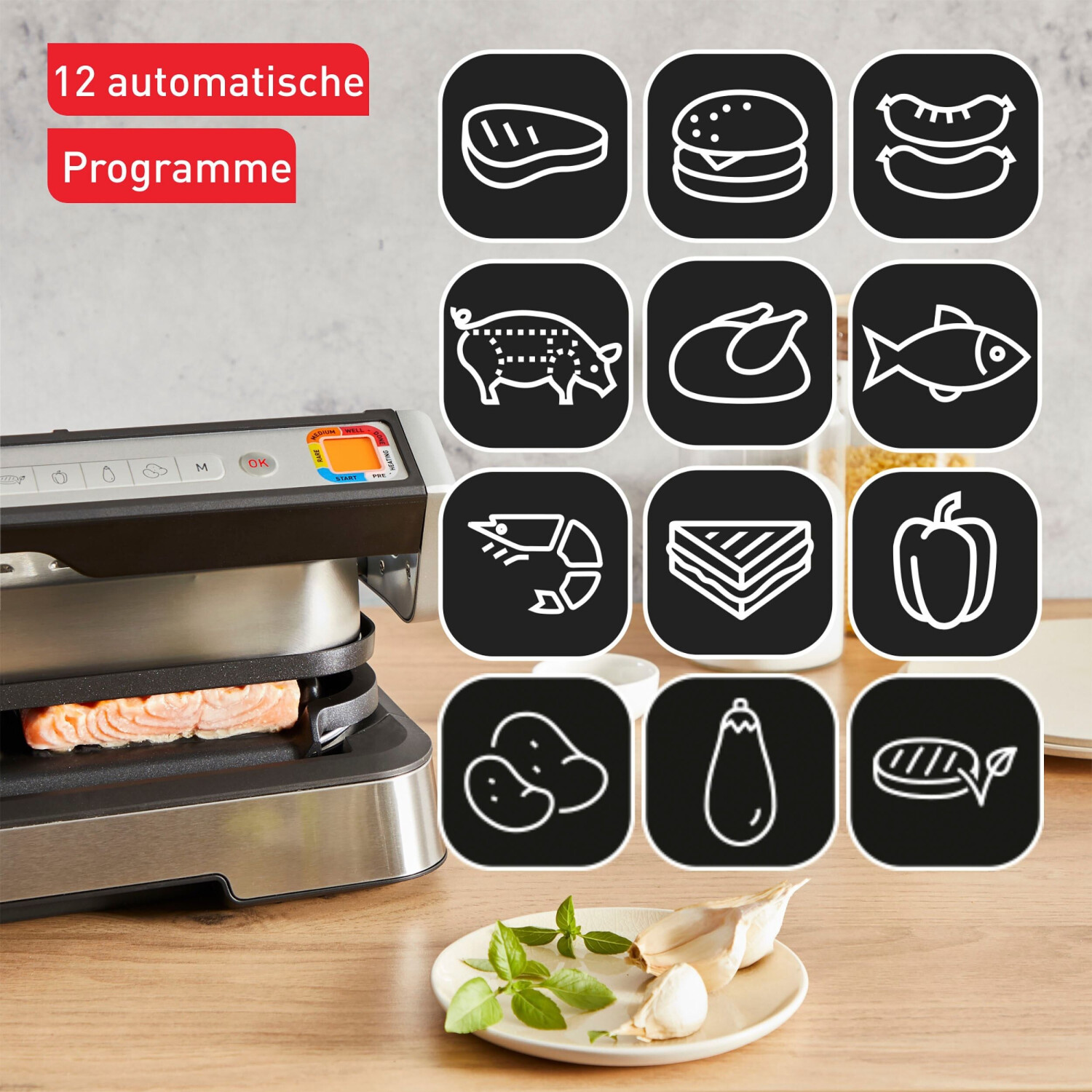 Tefal OptiGrill XL 4 in 1 (GC784D)