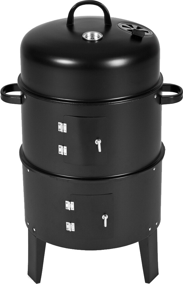 TecTake 3 in 1 Räuchertonne