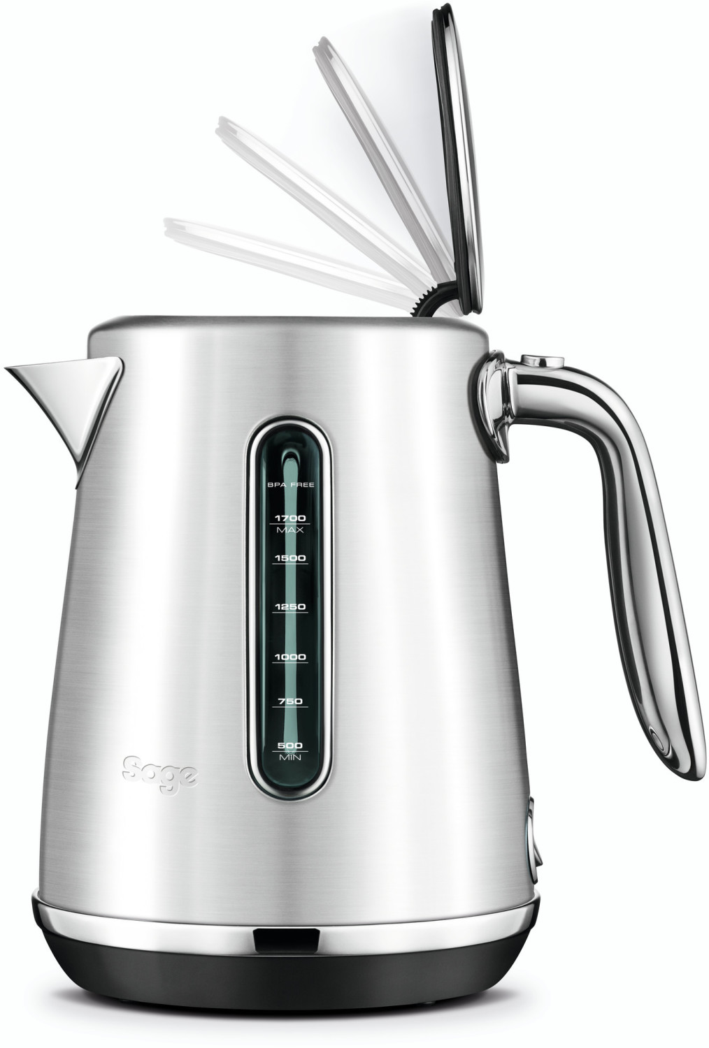 Sage the Soft Top Luxe Wasserkocher edelstahl