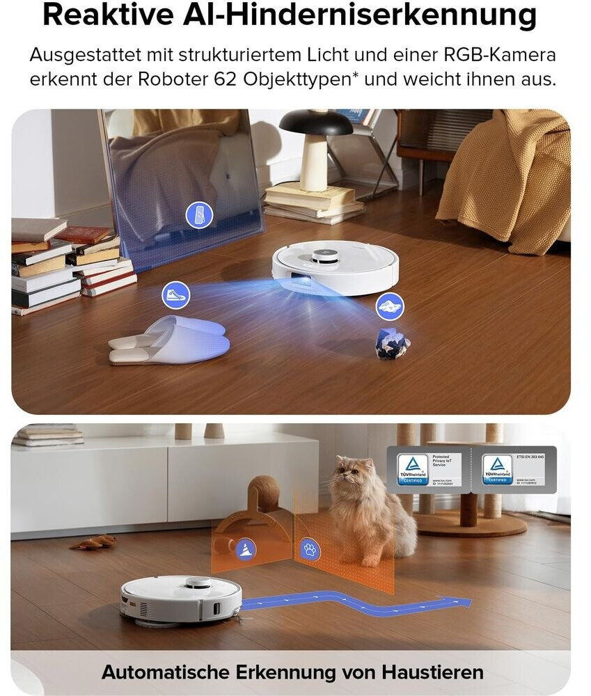 Roborock Qrevo Edge Saugroboter mit Multifunktions-Dockingstation 3.0