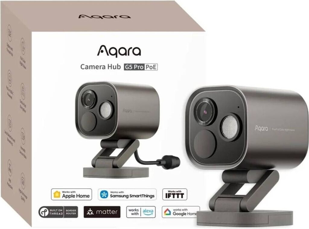 Aqara Camera Hub G5 Pro POE (CH-C03D) grau