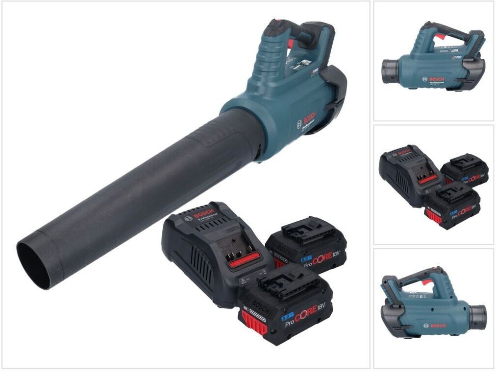 Bosch GBL 18V-750 mit 2 Akkus 8,0 Ah und Ladegerät