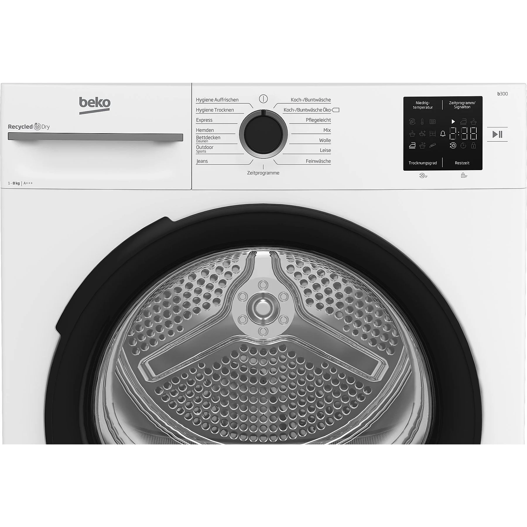 BEKO BM3T38249W Wärmepumpentrockner (8 kg, Weiß)