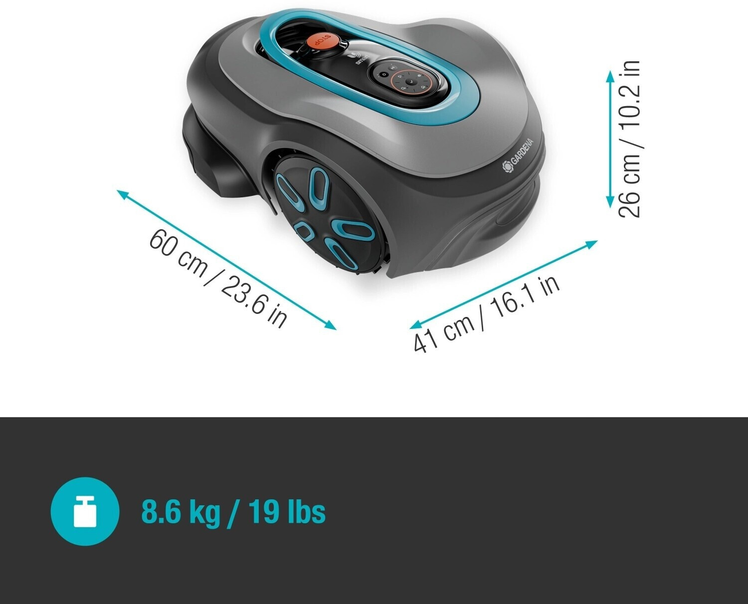 Gardena smart Sileno pro 600 (Modell 2025)