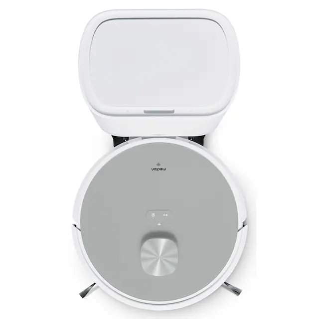 Medion® Saugroboter »mit Wischfunktion X21 SW+ (MD 11500), Lasernavigation,«, App- und Sprachsteuerung, raumspezifische Reinigung, Verbotszonen
