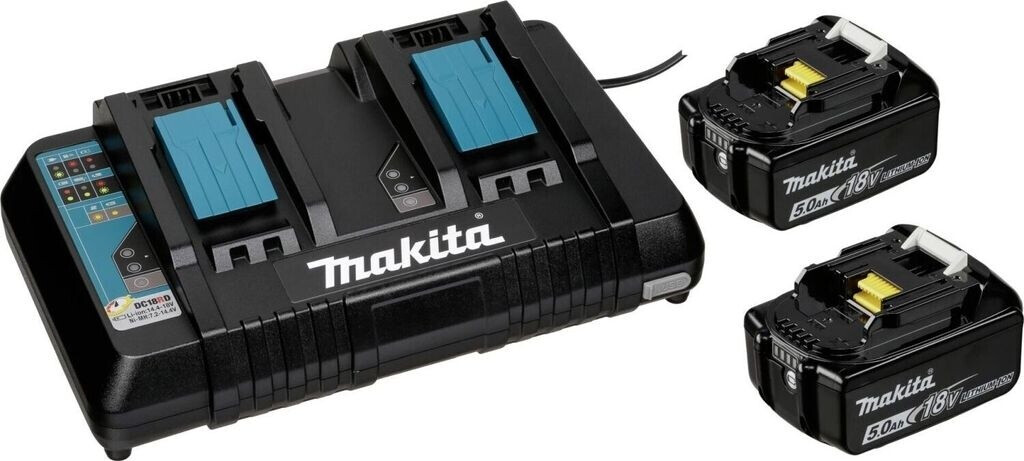 Makita DUB363PT2V (2 x Akkus + Doppelladegerät)