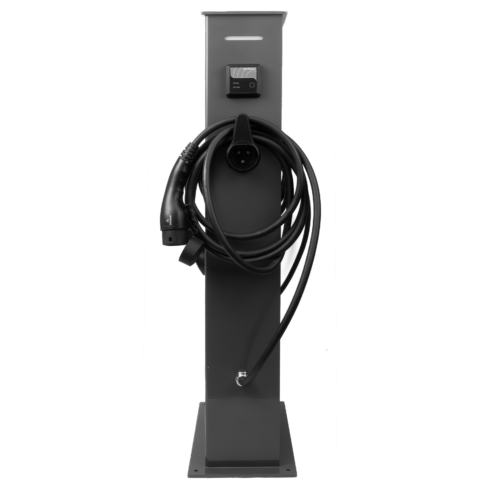 Ladestation für Elektrofahrzeuge Ladesäule mit Zwei Stationen 2x22 kW DUO Ladegerät