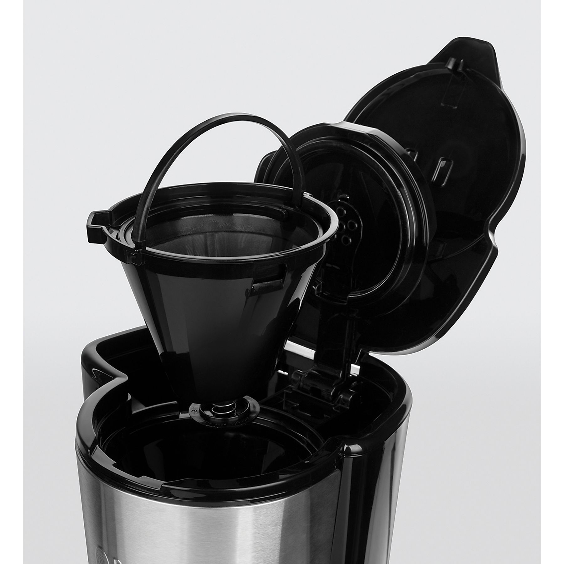 RUSSELL HOBBS 24210-56 Compact Home Mini Kaffeemaschine Edelstahl