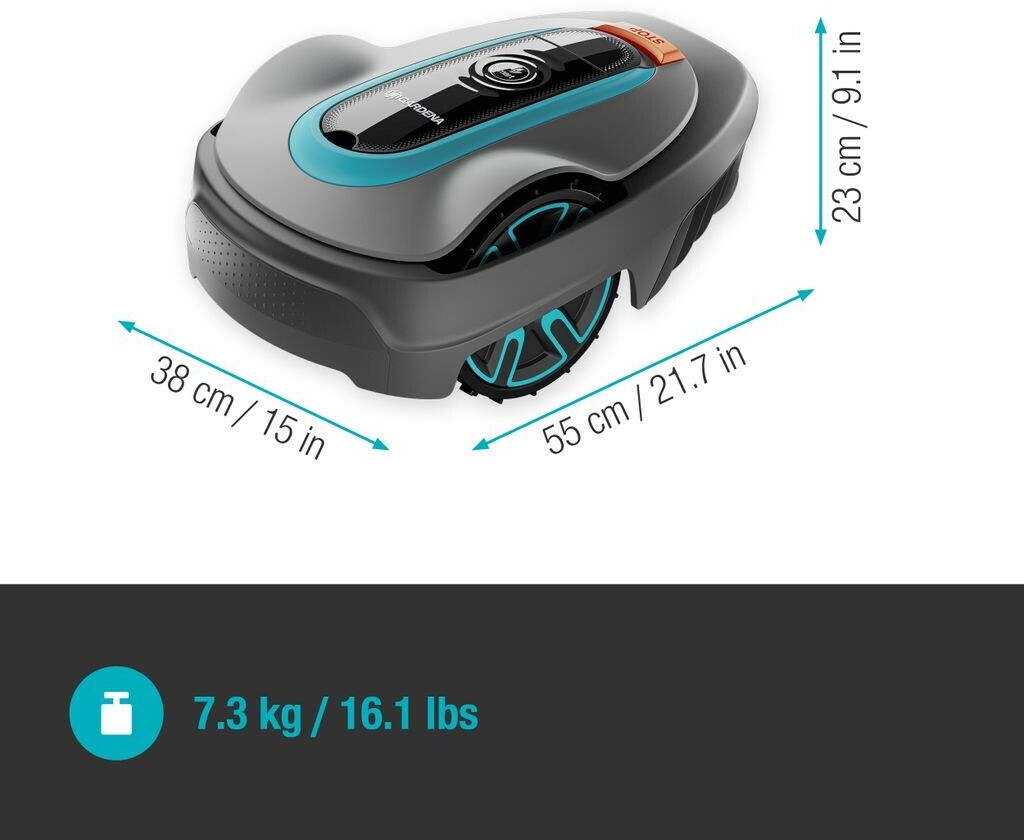 Gardena smart SILENO life 1500 m² mit KI-Technologie