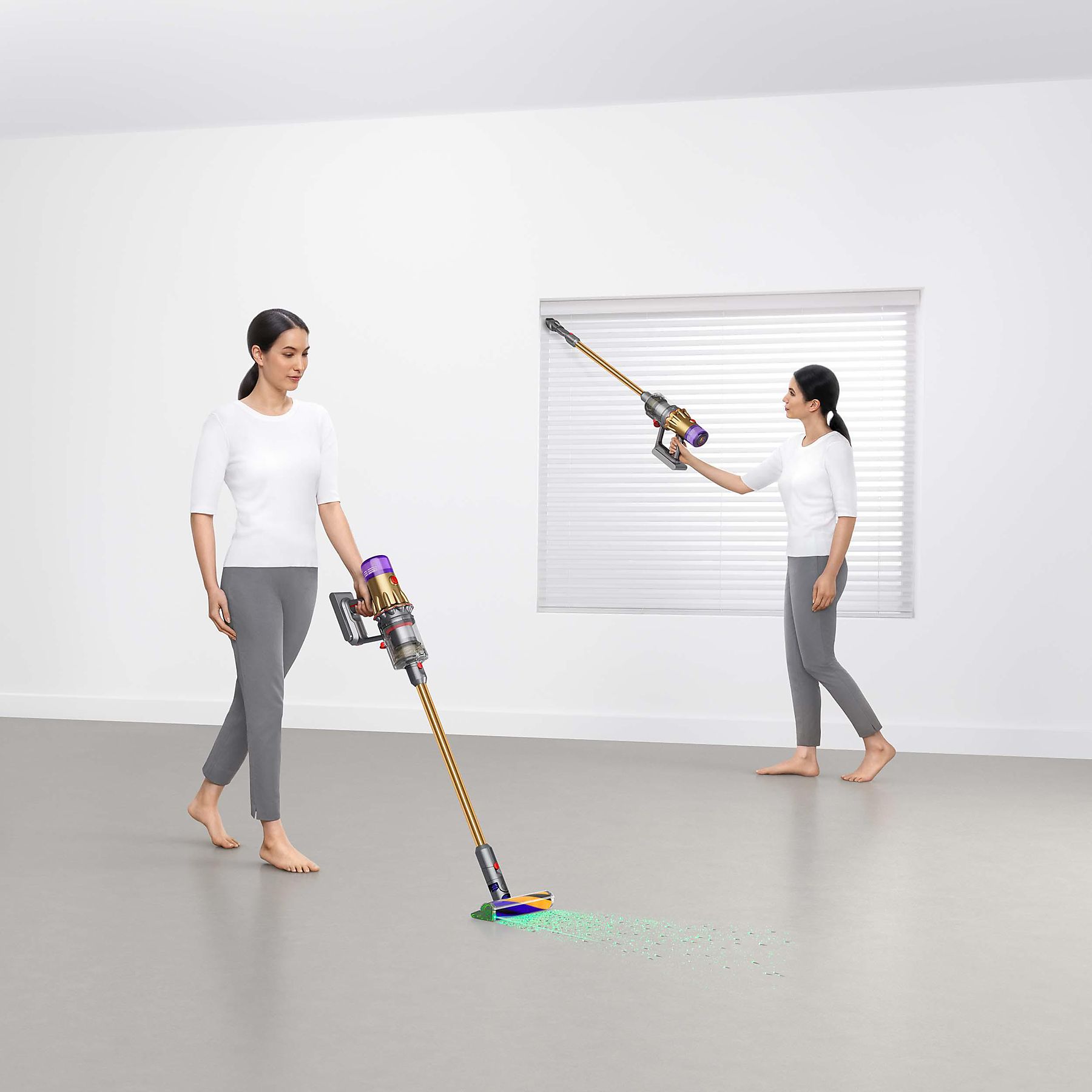 DYSON V12 Slim Complete Stielsauger, Akkubetrieb, 545 Watt