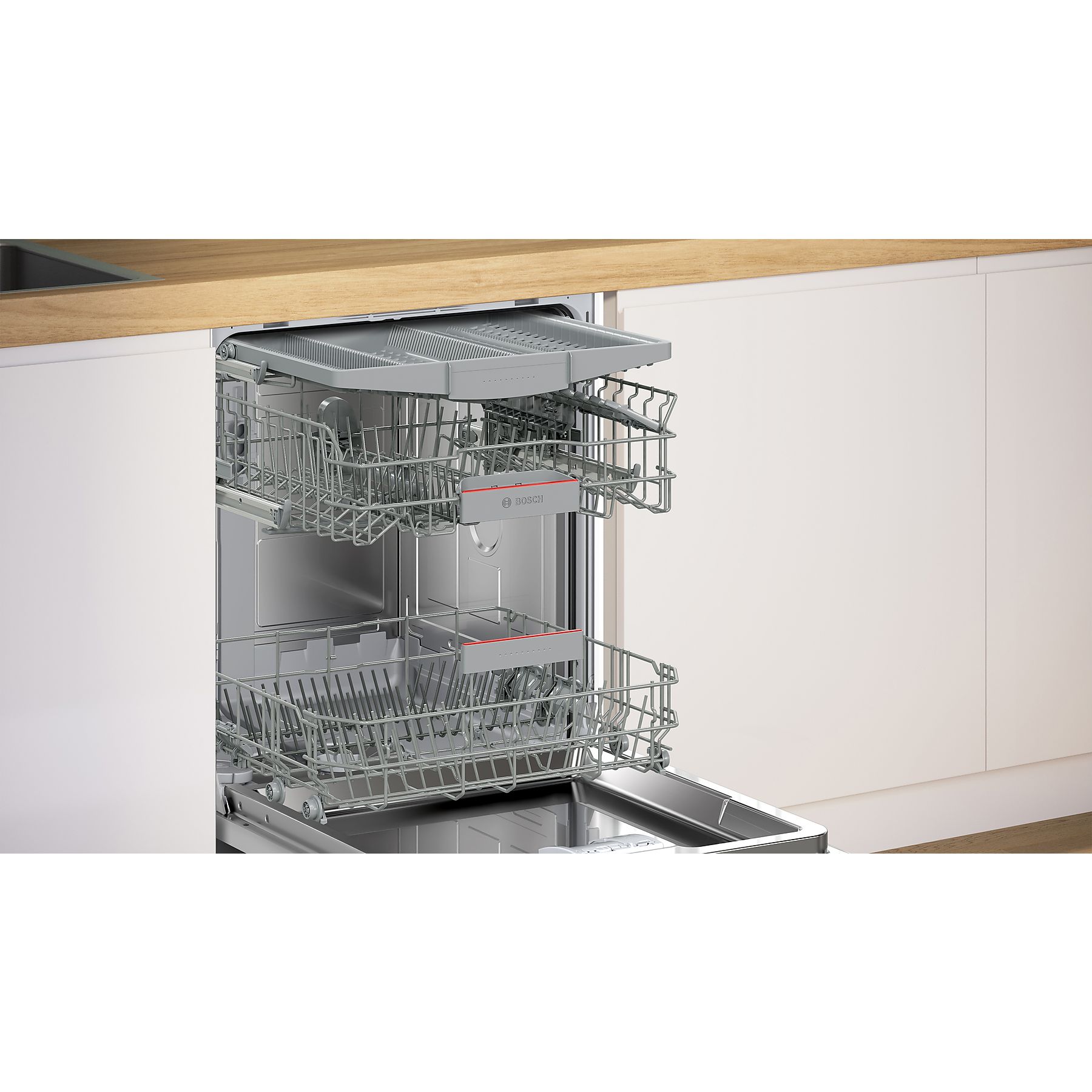 BOSCH SMU4EVS08E Serie 4 Geschirrspüler (unterbaufähig, 598 mm breit, 44 dB (A), B)