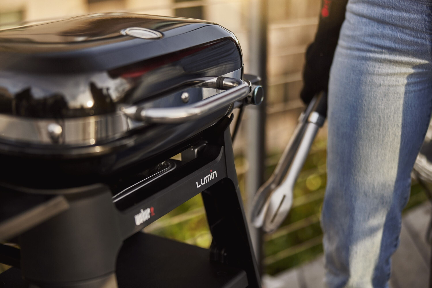 Weber Lumin Compact Stand schwarz