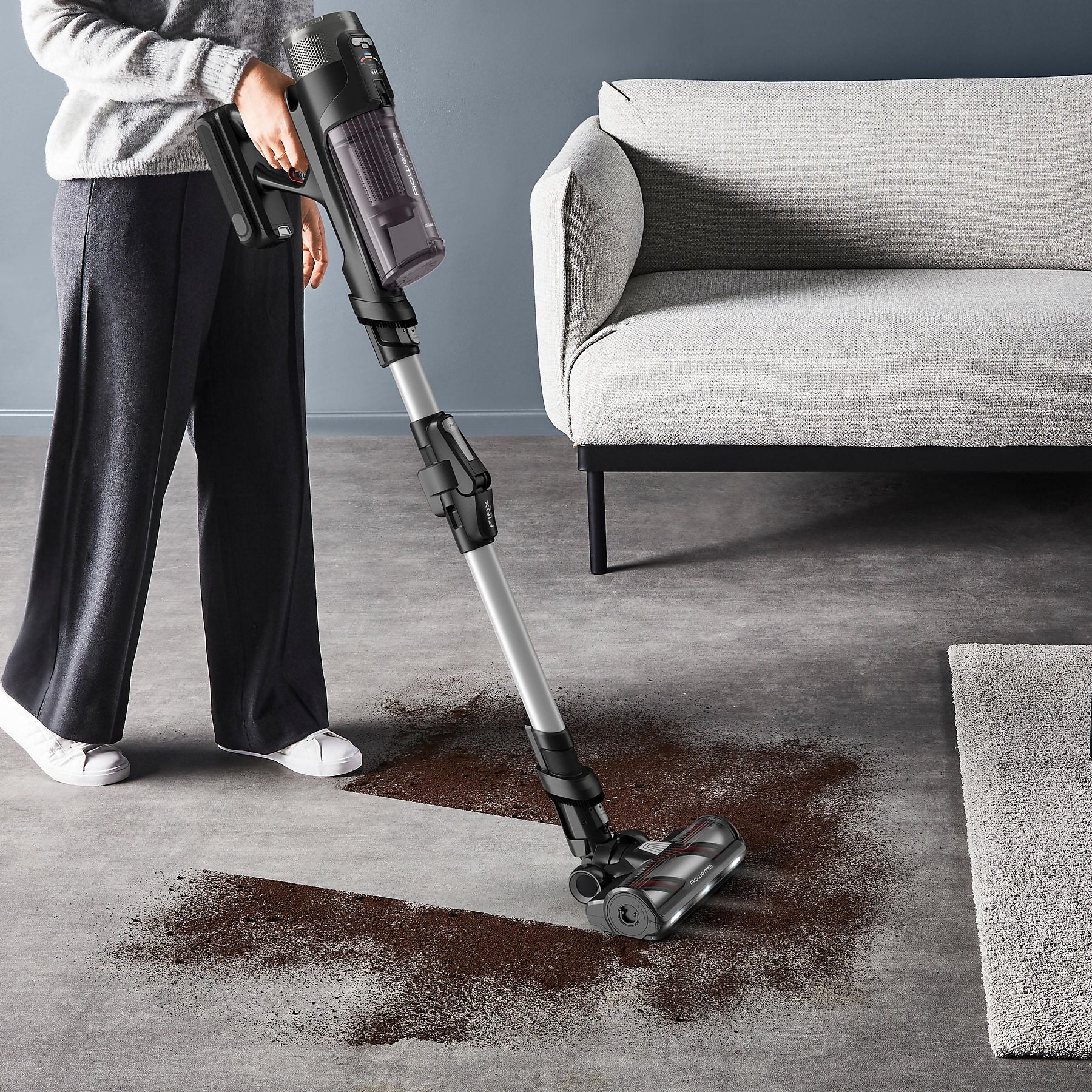 ROWENTA RH9A36 X-Force Flex 13.60 Stielsauger, Akkubetrieb
