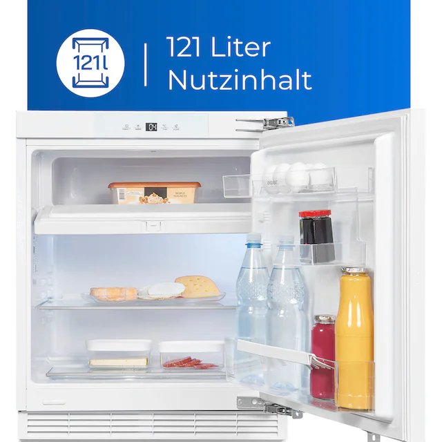 exquisit Einbaukühlschrank »UKS130-4-FE-010D«