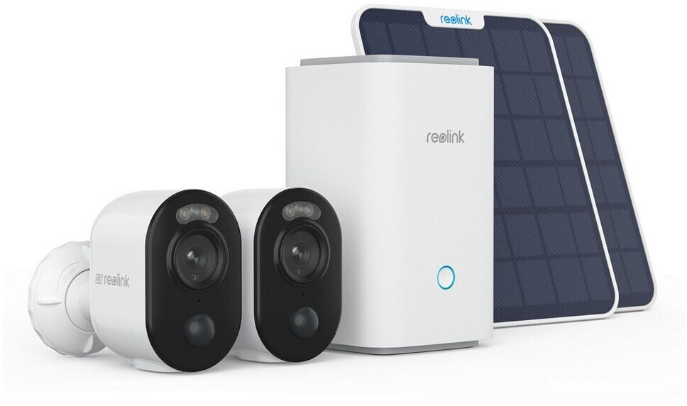 reolink 2x Argus B350 + 2x Solarpanel