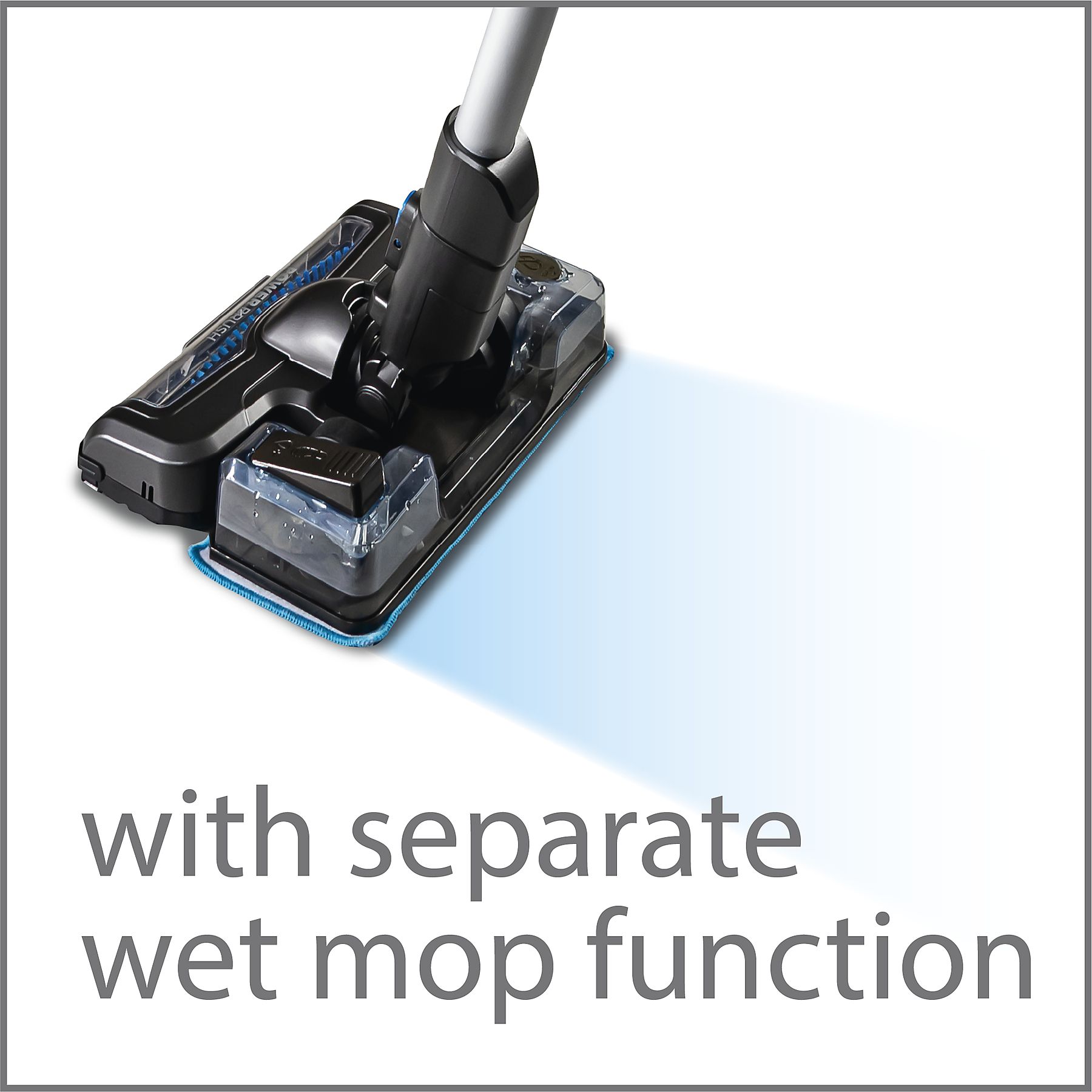 KOENIC KVR 25221 MOP Stielsauger, Akkubetrieb, 150 Watt