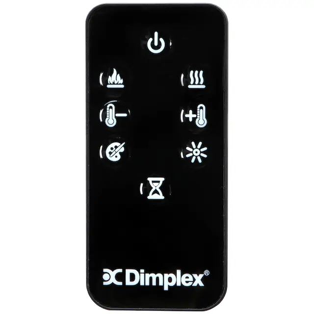 Dimplex Elektrokamin »Prism 34"«, schwarz,mit Heizung, Fernbedienung, Optiflame® Flammeneffekt