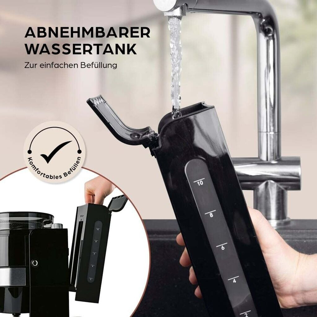 Barista Kaffeemaschine mit Mahlwerk 15427