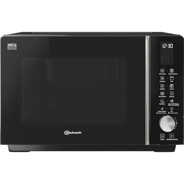 BAUKNECHT Mikrowelle »MF 258 B«, Grill-Mikrowelle-Heißluft, intelligente Technologie ohne Drehteller