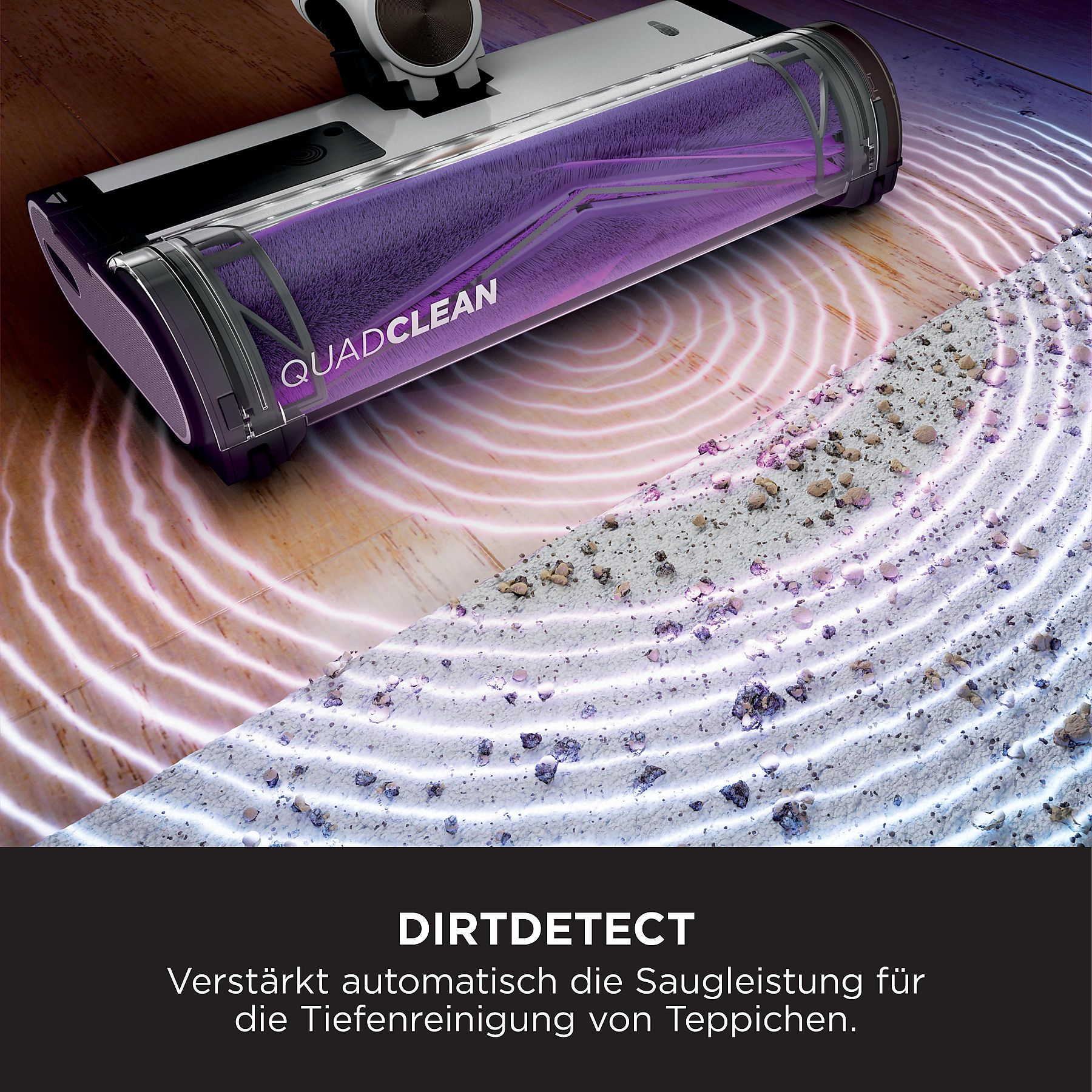 SHARK IW3612EU Detect Pro Stielsauger, Akkubetrieb, 240 Watt