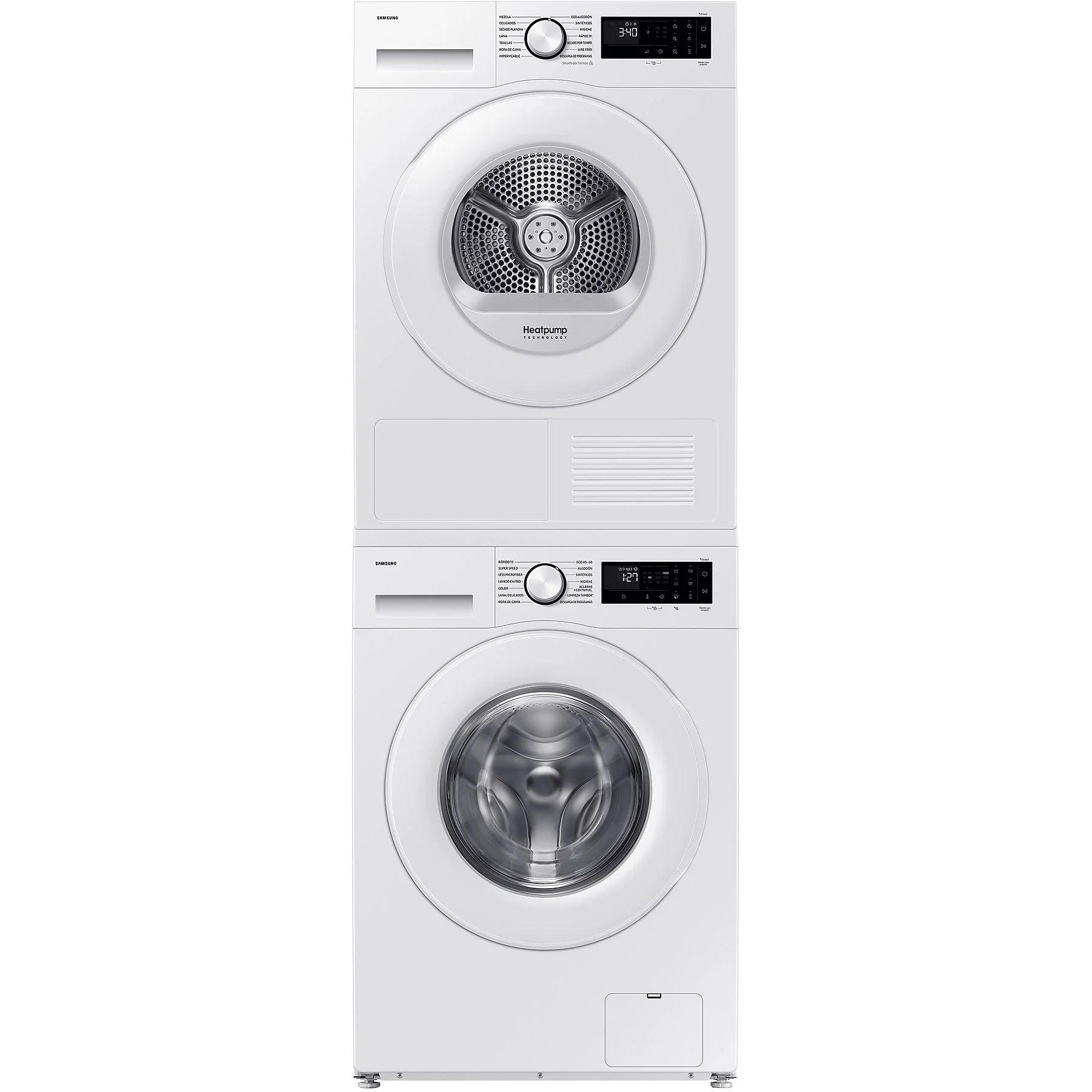 SAMSUNG DV90DG52A0TEEG Wärmepumpentrockner (9 kg, Weiß)