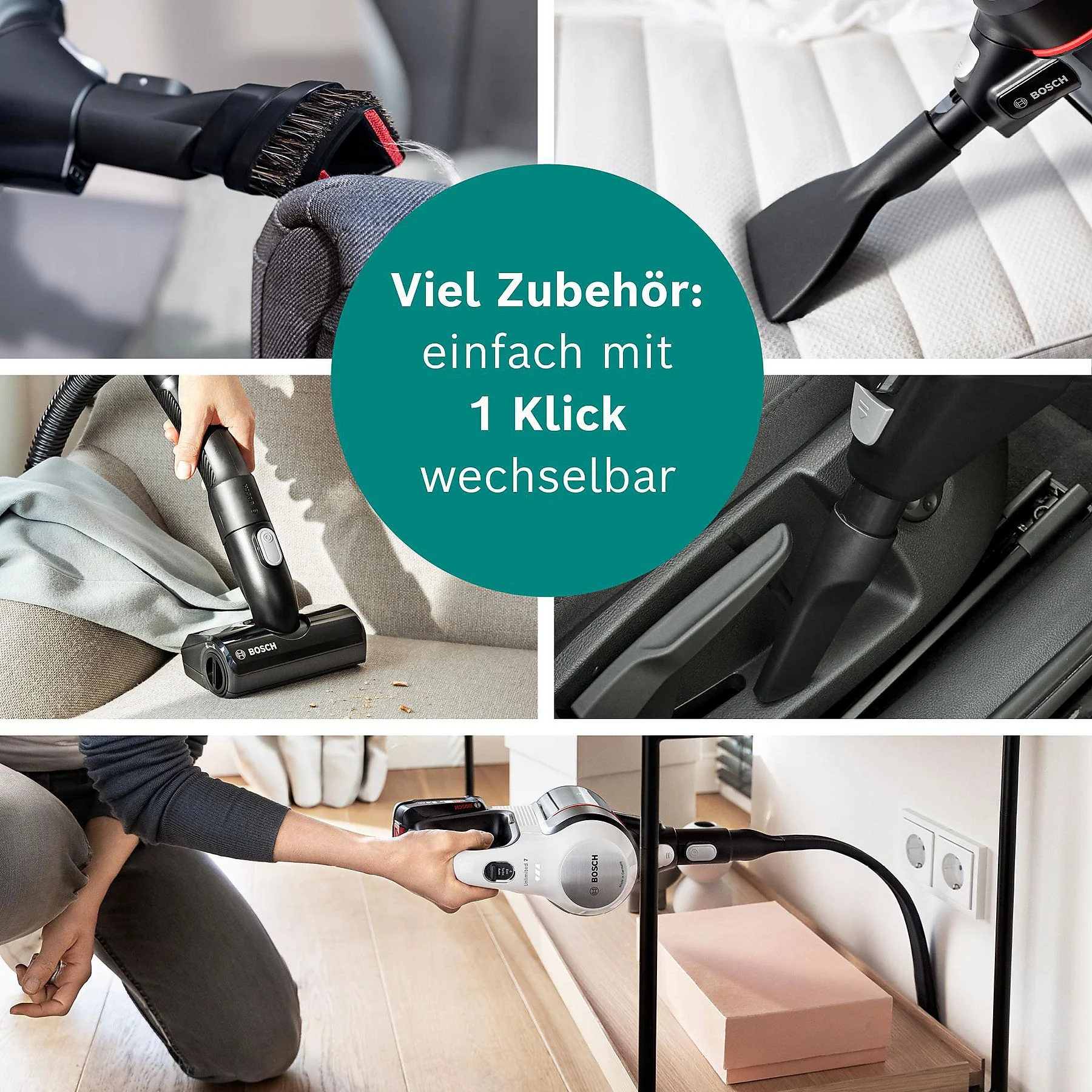 BOSCH BKS711MTB Unlimited 7 Stielsauger, Akkubetrieb