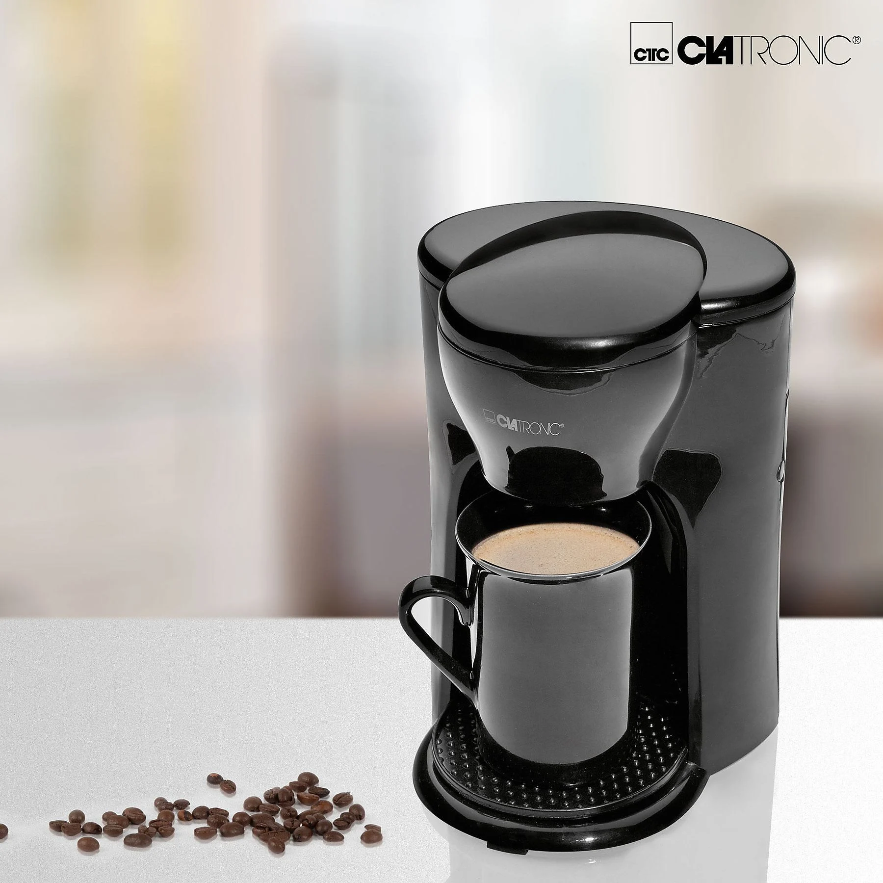 CLATRONIC KA 3356 Kaffeemaschine Schwarz