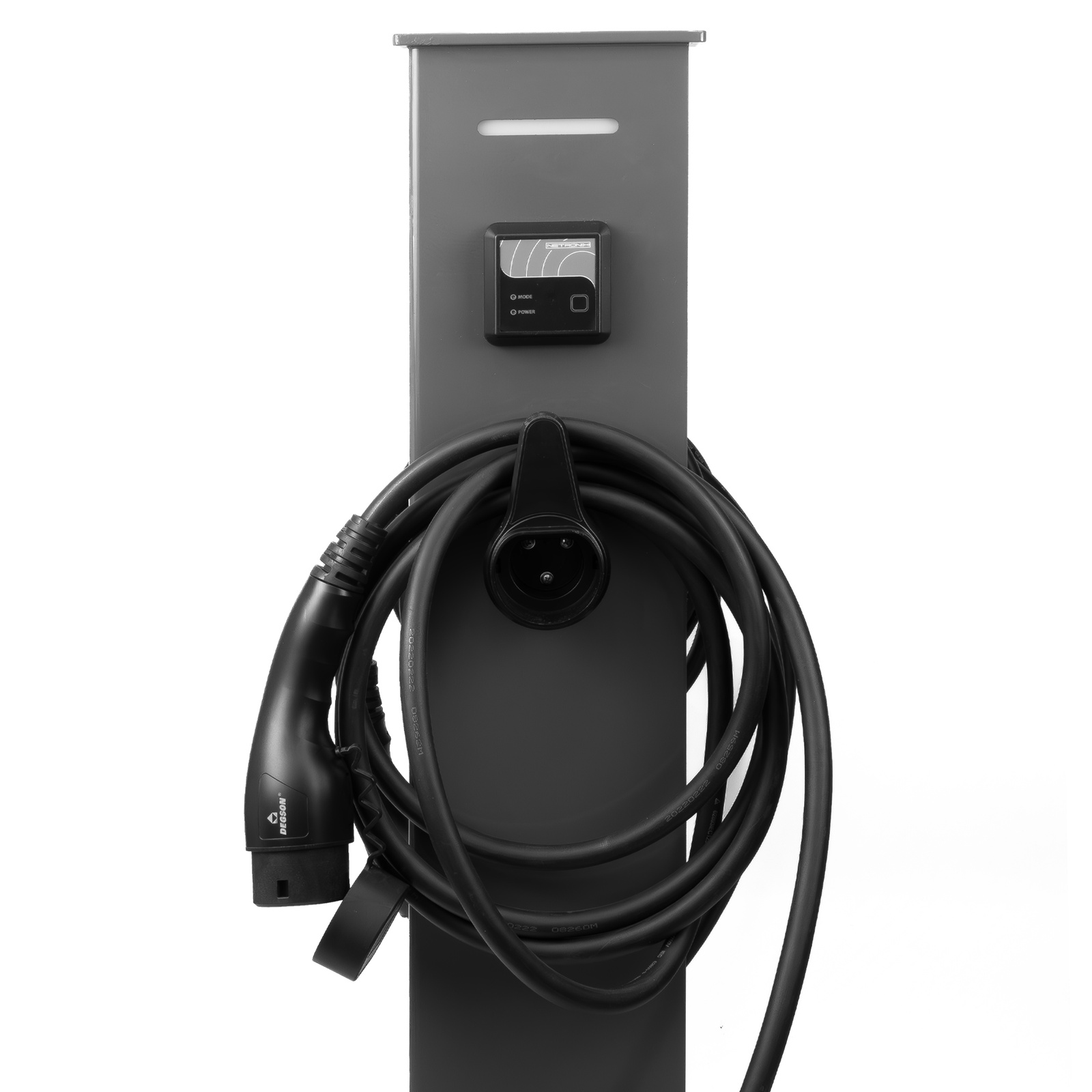 Ladestation für Elektrofahrzeuge Ladesäule mit Zwei Stationen 2x22 kW DUO Ladegerät