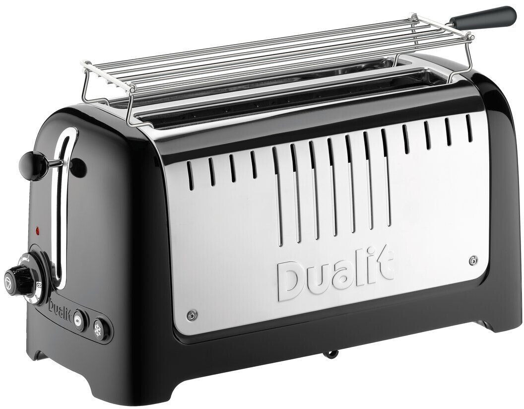 Dualit Lite Gloss 4 Langschlitz Schwarz