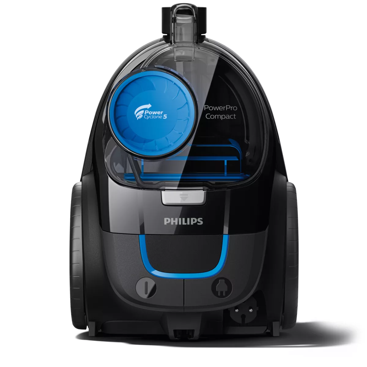 PHILIPS FC9331/09 Zylinder-Vakuum Staubsauger, maximale Leistung: 900 Watt, Tiefschwarz)