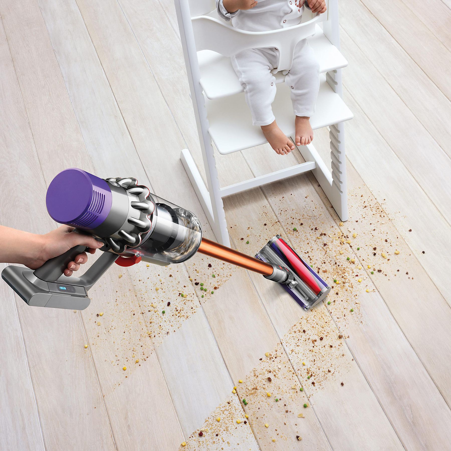 DYSON V10 ABSOLUTE (2023) Stielsauger, Akkubetrieb, 525 Watt