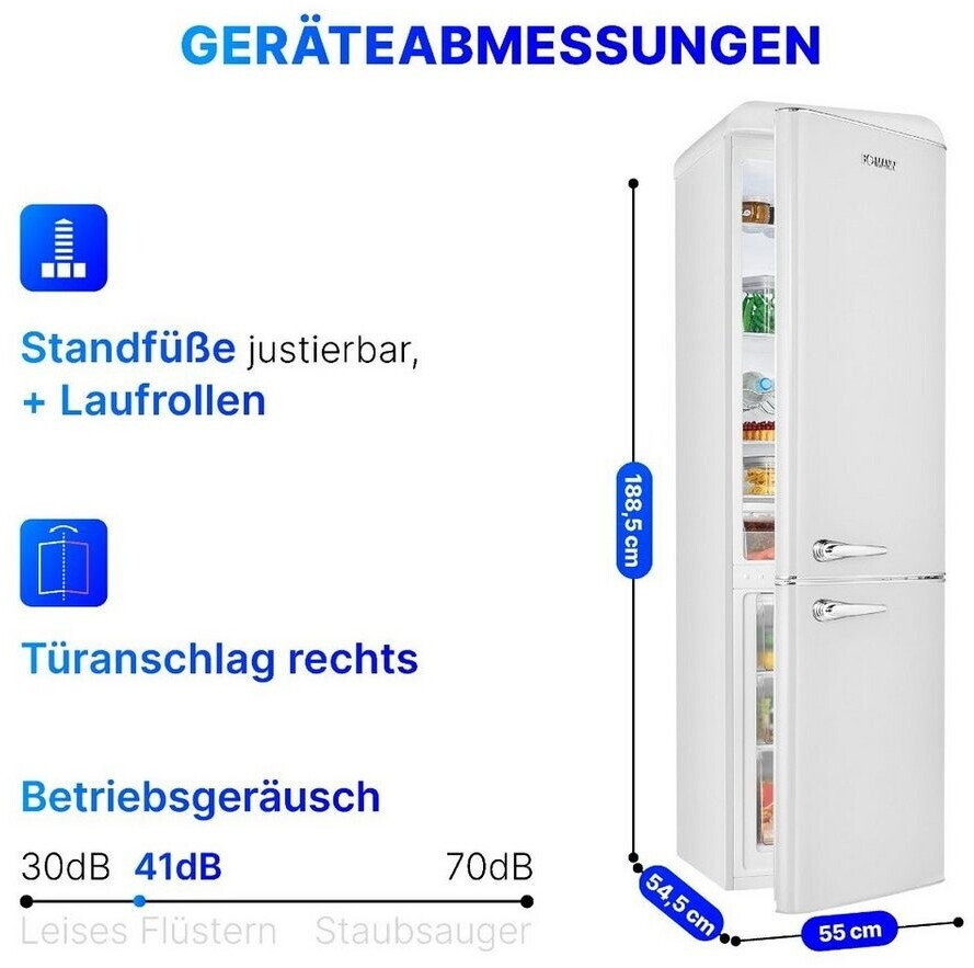 Bomann KGR 7328 weiß