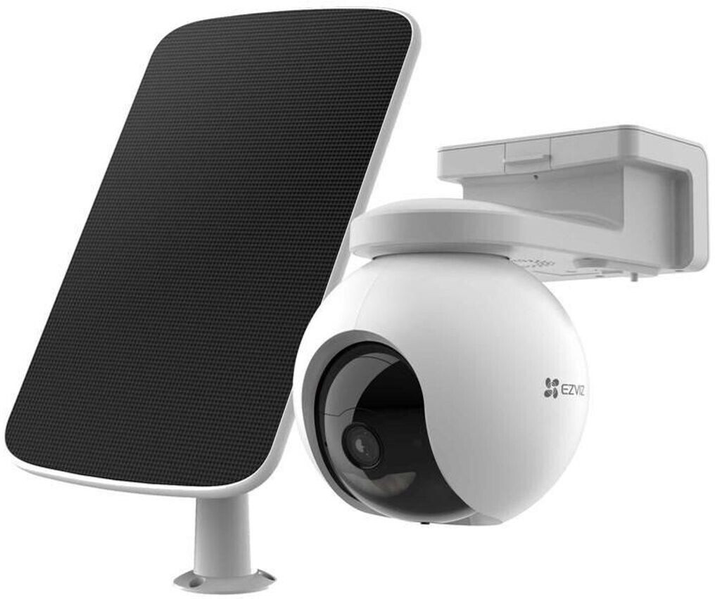 EZVIZ HB8 2K PLus outdoor WiFi camera kit with solar panel
