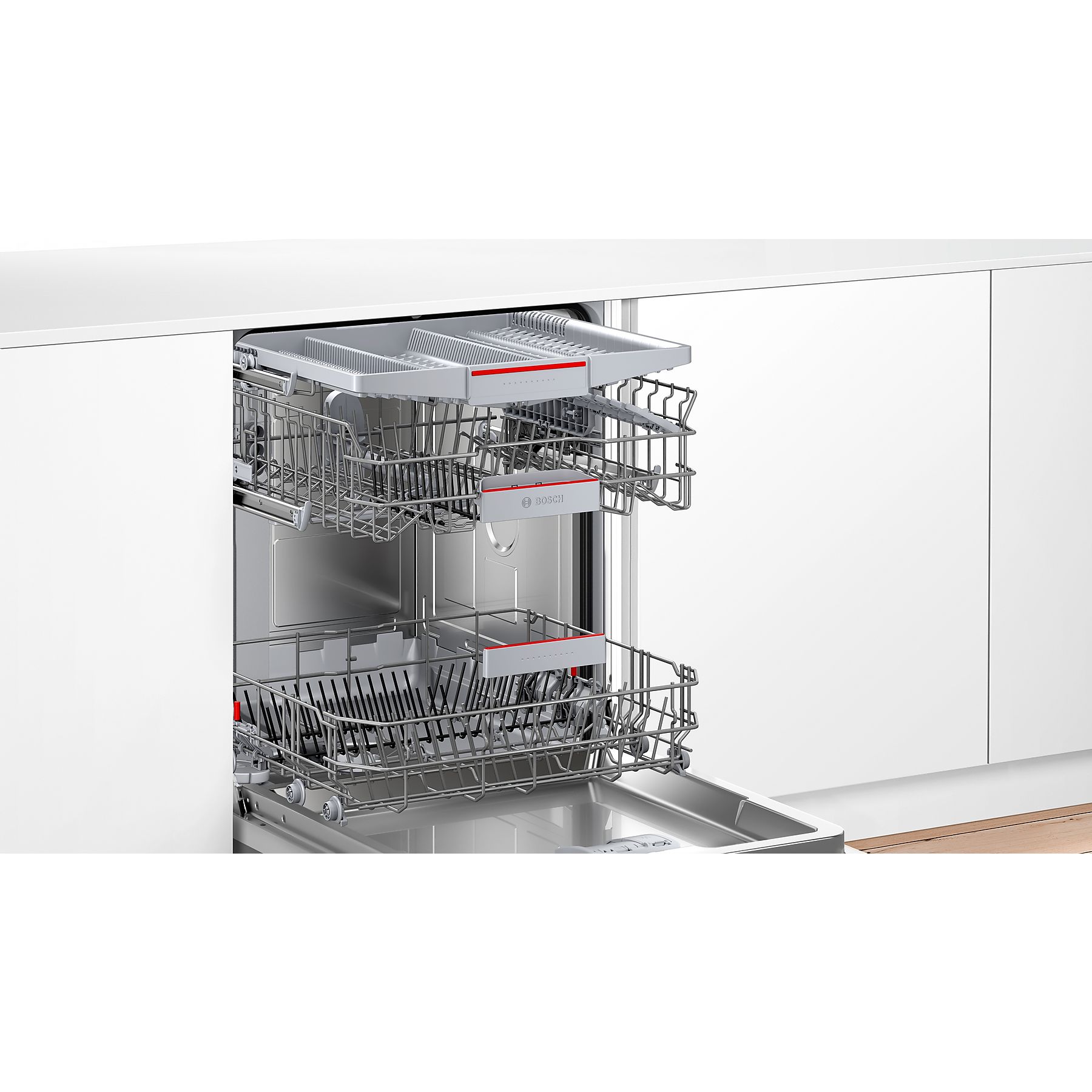 BOSCH SMU4EVS08E Serie 4 Geschirrspüler (unterbaufähig, 598 mm breit, 44 dB (A), B)