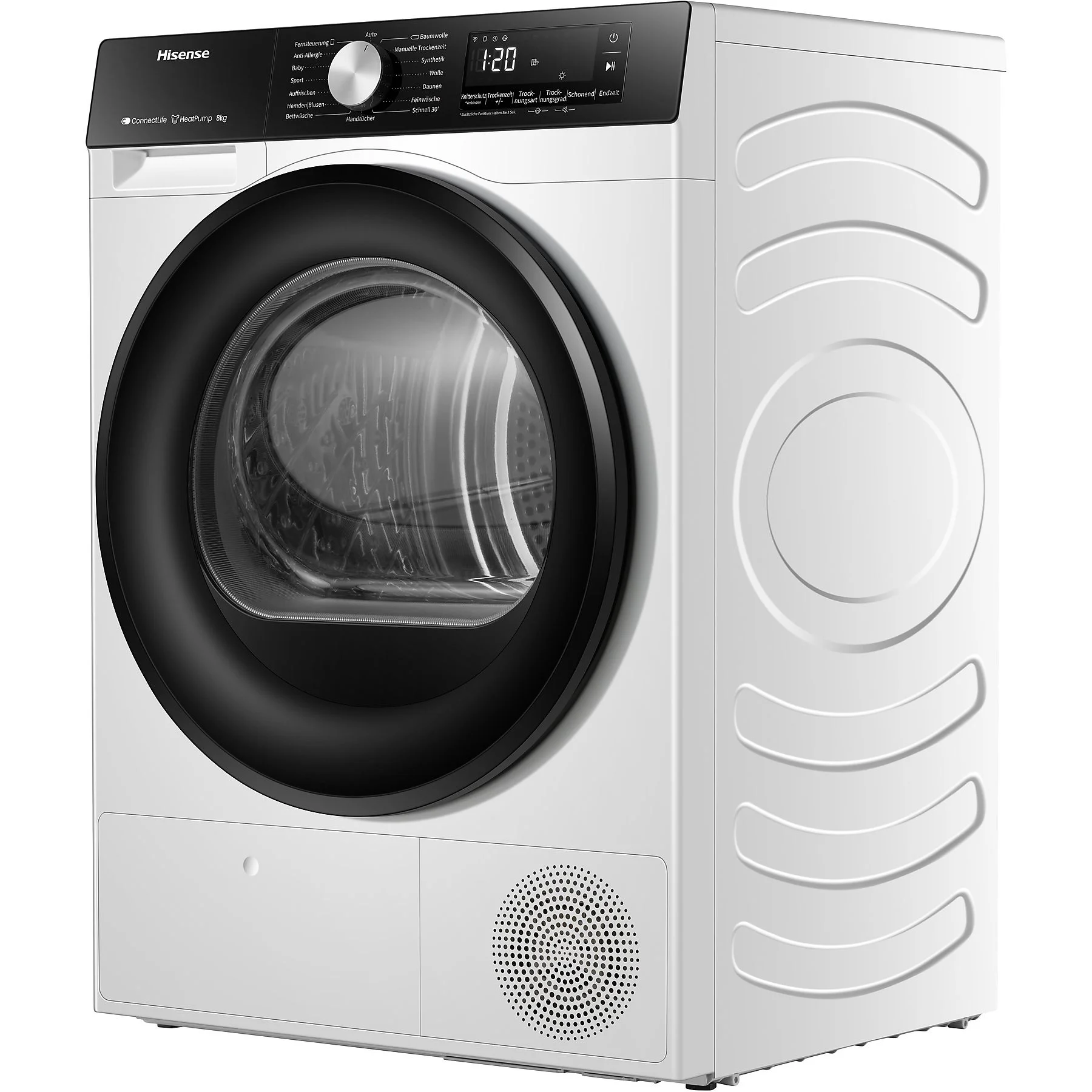 HISENSE DH3S802BW3 Wärmepumpentrockner (8 kg, weiß)