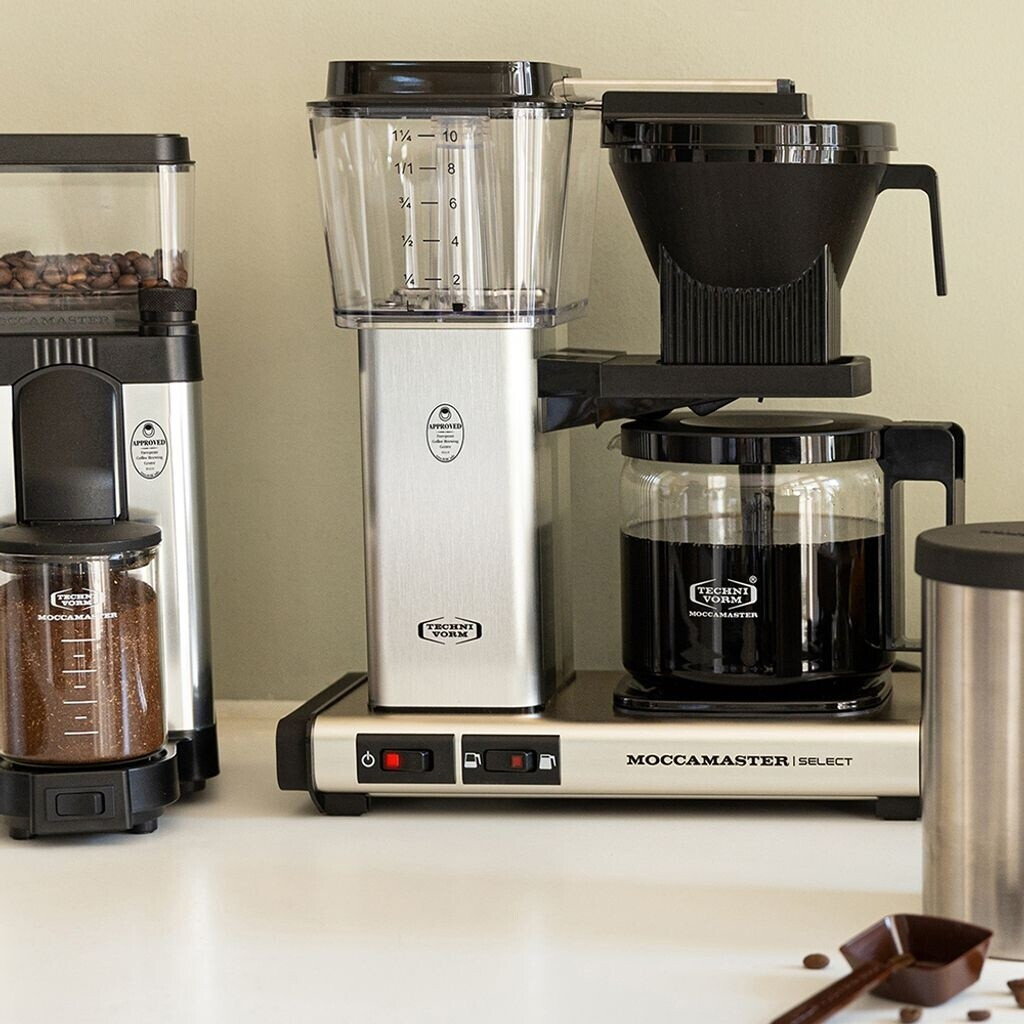 Technivorm Moccamaster KBG Select Aluminium gebürstet