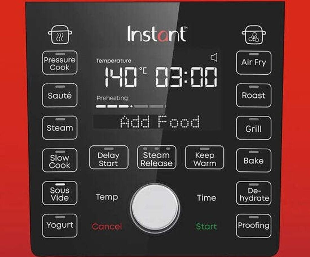 Instant Pot Pot Duo Crisp +with Ultimate Air Fryer Lid 13in1 6.2l