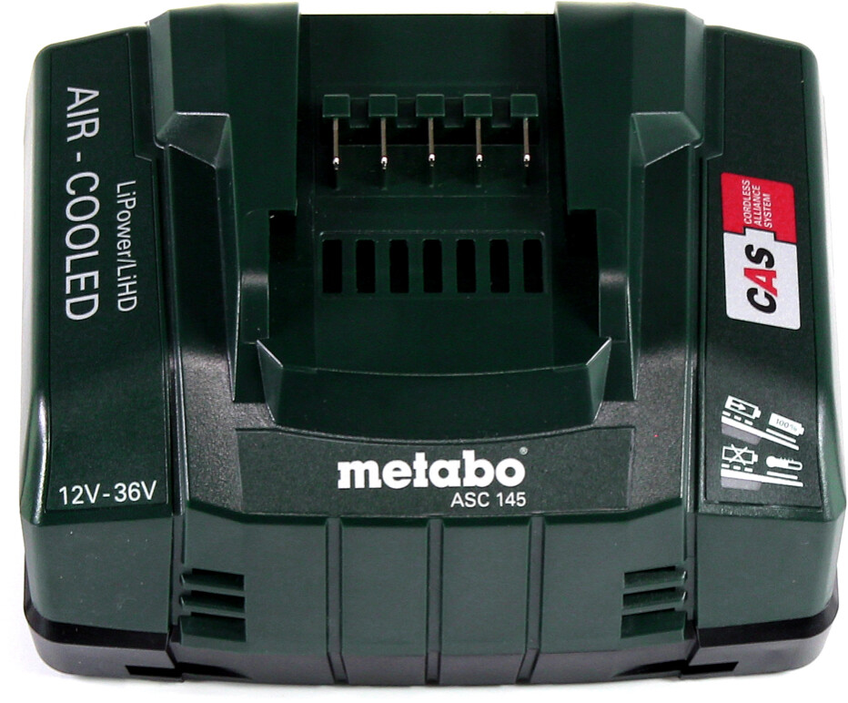 Metabo AG 18 Akku Gebläse 18 V + 2x LiHD Akku 8,0Ah + Ladegerät