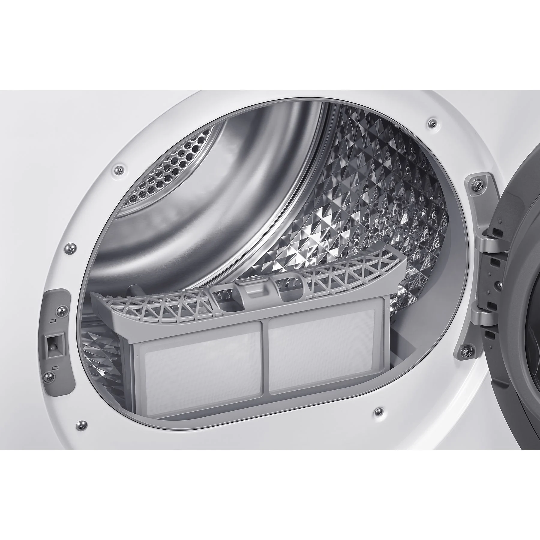SAMSUNG DV90DG52A0TEEG Wärmepumpentrockner (9 kg, Weiß)