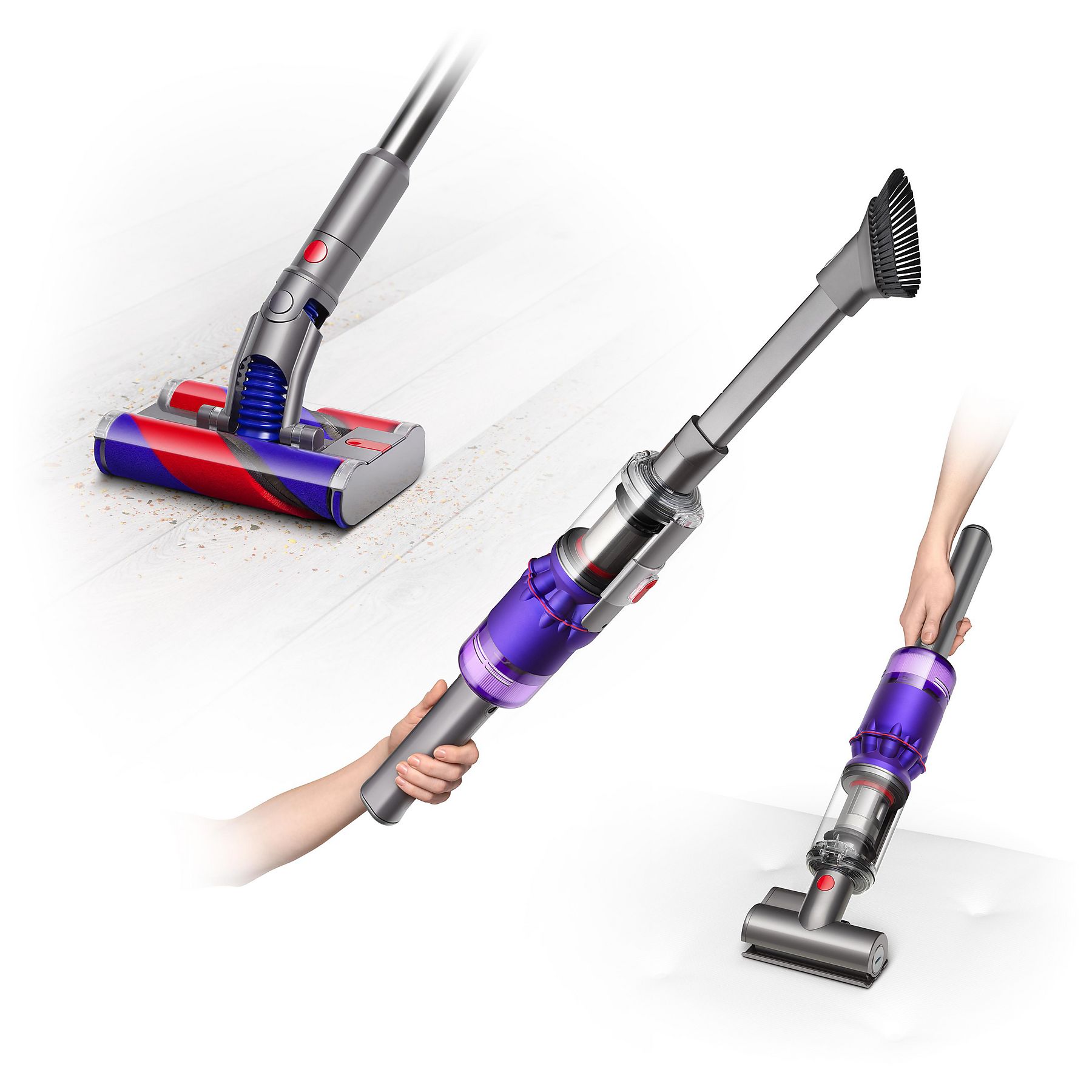 DYSON Omni-glide Stielsauger, Akkubetrieb, 225 Watt