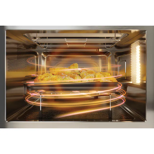 BAUKNECHT Mikrowelle »MF 258 B«, Grill-Mikrowelle-Heißluft, intelligente Technologie ohne Drehteller