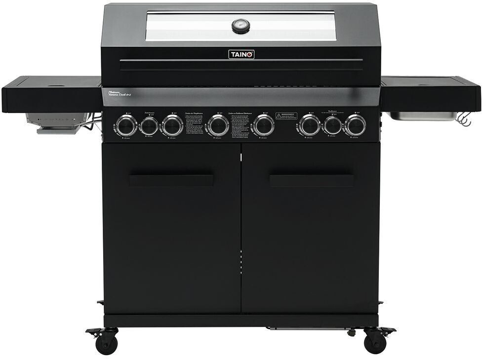 Taino Platinum Yamara 6+2 Gasgrill schwarz
