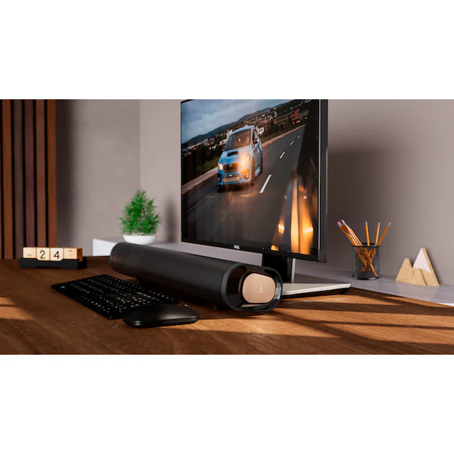 Creative Soundbar »Stage Pro, Soundbar mit Subwoofer 2.1-Soundbar mit Dolby Audio«, HDMI Arc, USB Audio, Optical, Aux-in