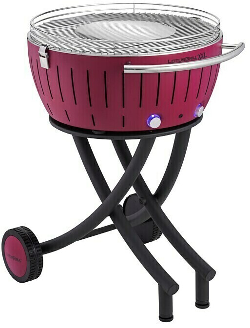 LotusGrill XXL Ø 57 cm Stand pflaumenlila