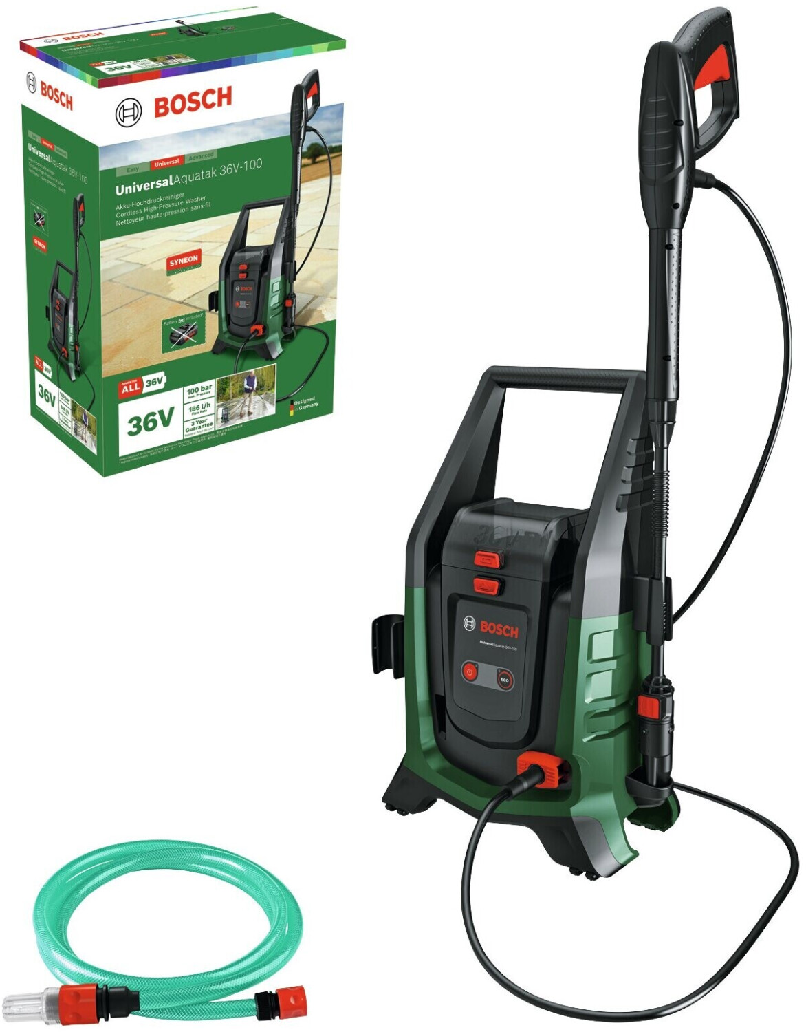 Bosch UniversalAquatak 36V-100 Set Selbstansaugkit (ohne Akku und Ladegerät)