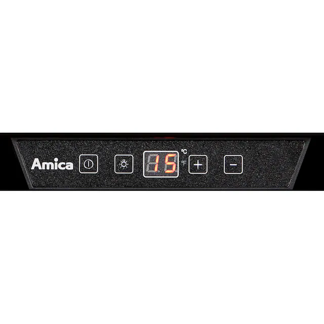Amica Einbauweinkühlschrank »WK 341 200 S«, für 24 St. Standardflaschen á 075l, LED-Beleuchtung