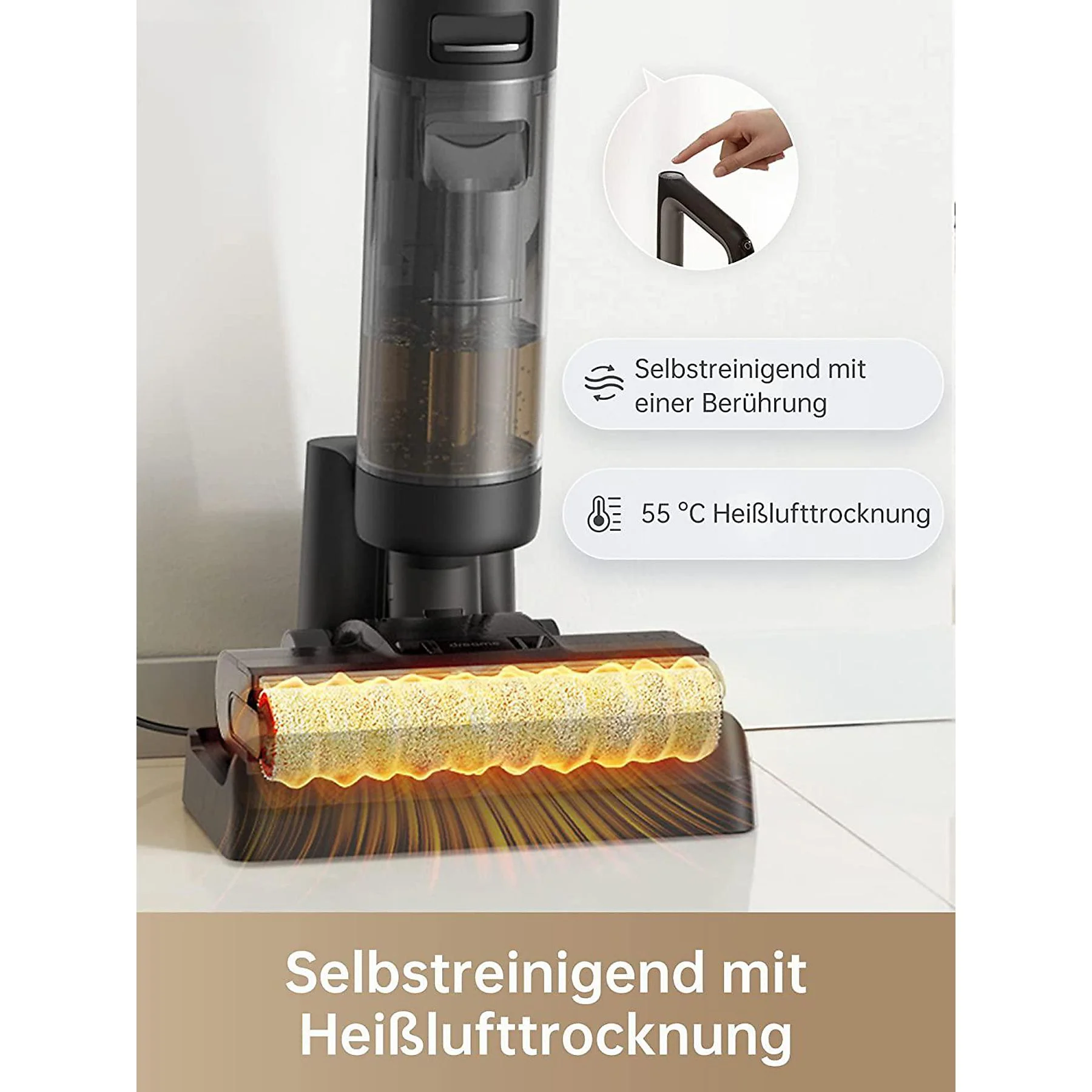 DREAME H12 Pro Nass-/Trockensauger, Akkubetrieb