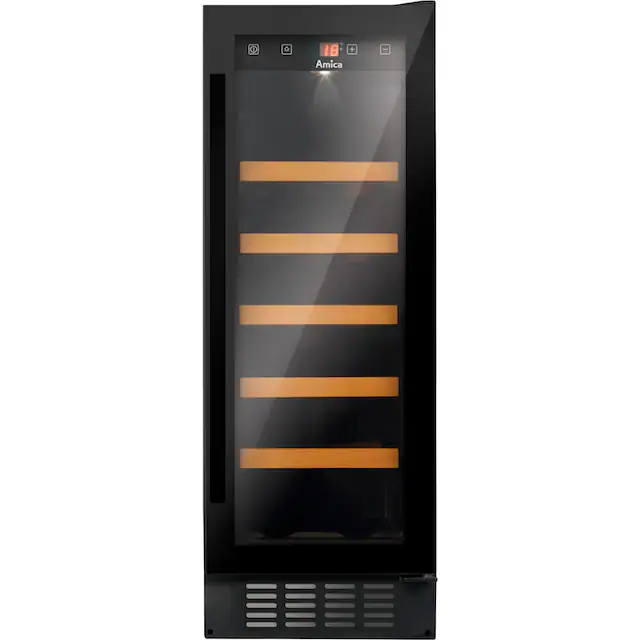 Amica Weinkühlschrank »WK 341 115 S«, für 20 St. Standardflaschen á 075l, Standkühlschrank