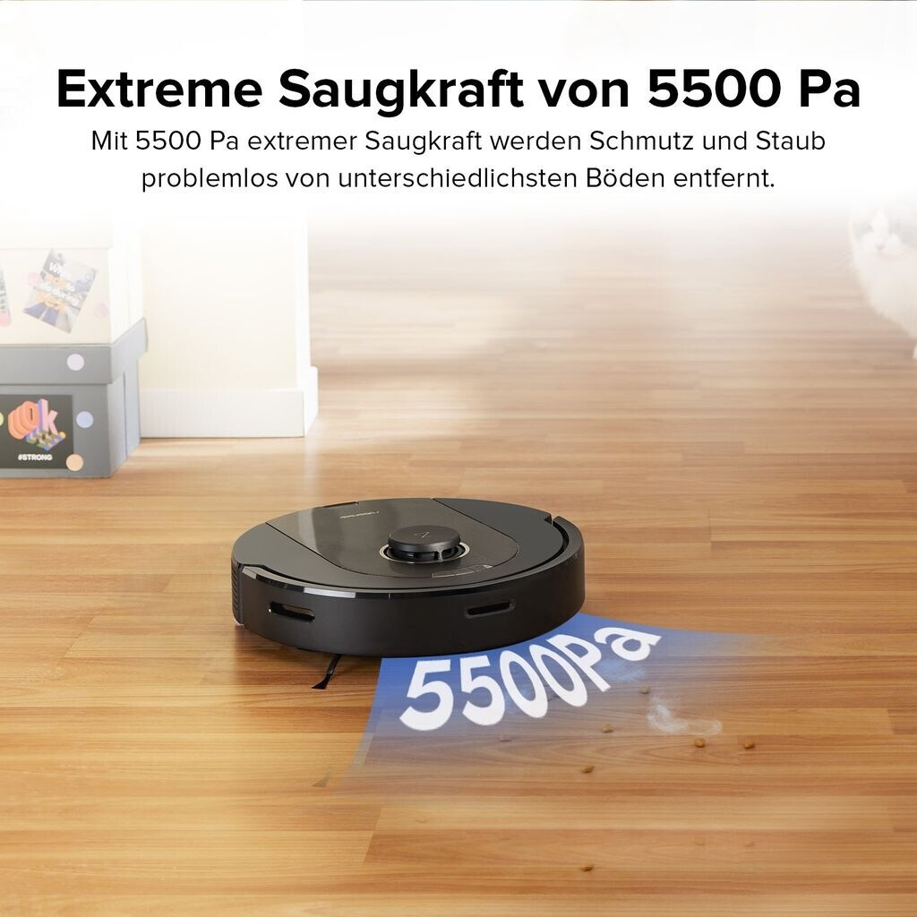 Roborock Q5 Pro+ Schwarz Mit Absaugstation 