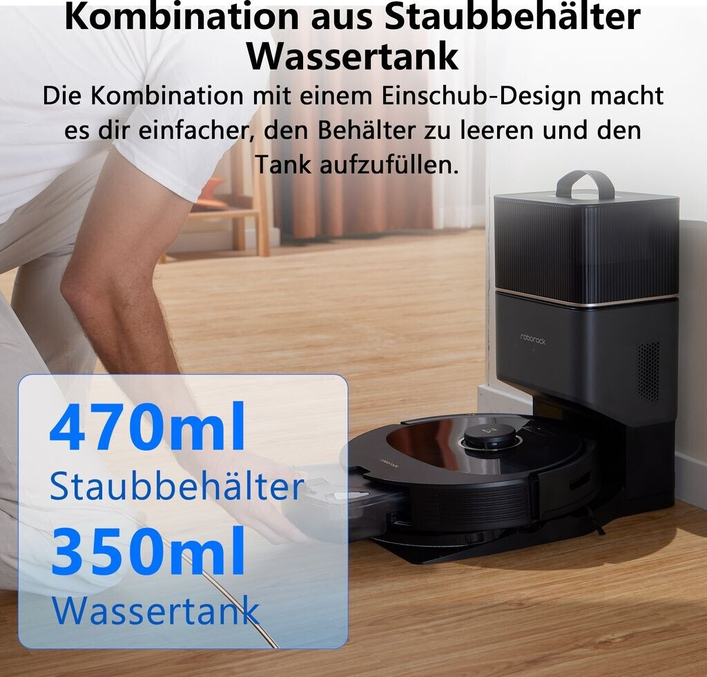 Roborock Q8 Max+ schwarz